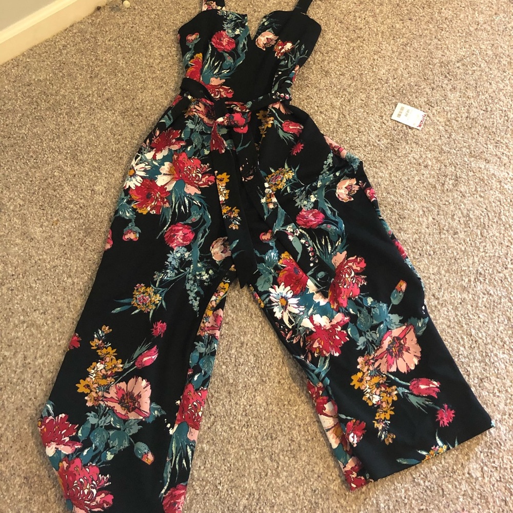 Floral Jumpsuit